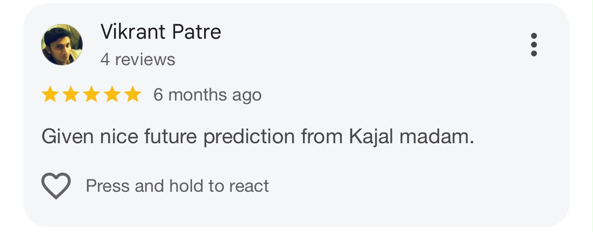 Client review 3 for Kaajjal’s Spiritual World
